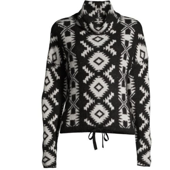 Boho No Boundaries Aztec turtle next sweater - Picture 3 of 10